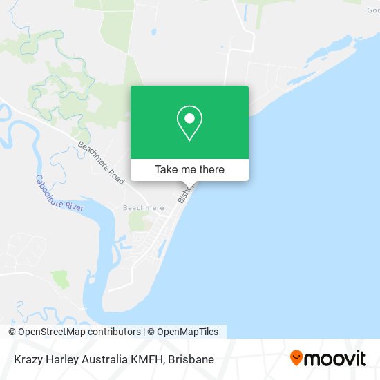 Krazy Harley Australia KMFH map