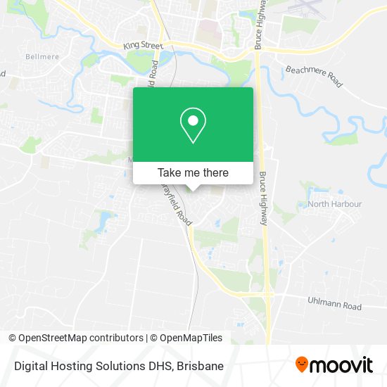 Digital Hosting Solutions DHS map