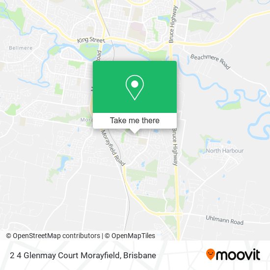2 4 Glenmay Court Morayfield map