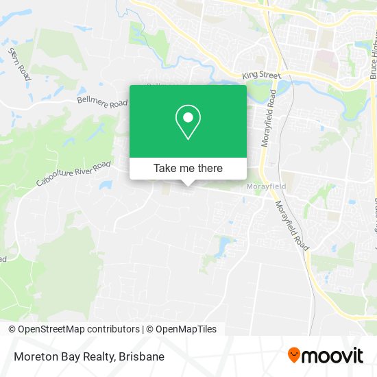 Moreton Bay Realty map