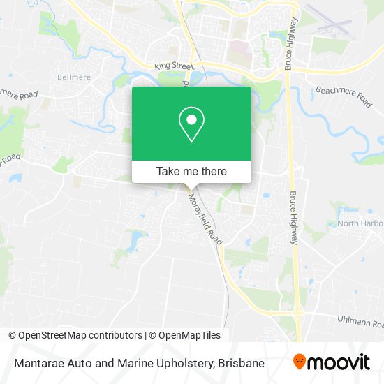 Mantarae Auto and Marine Upholstery map