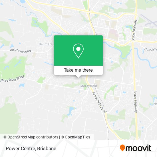 Power Centre map