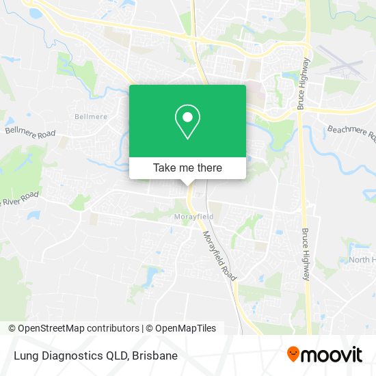 Mapa Lung Diagnostics QLD