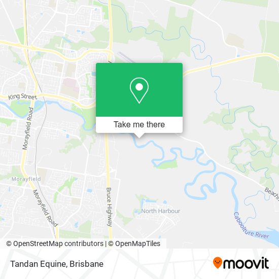 Tandan Equine map