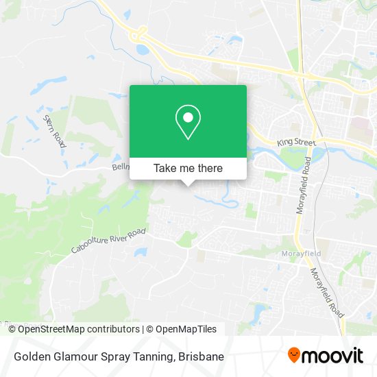 Golden Glamour Spray Tanning map