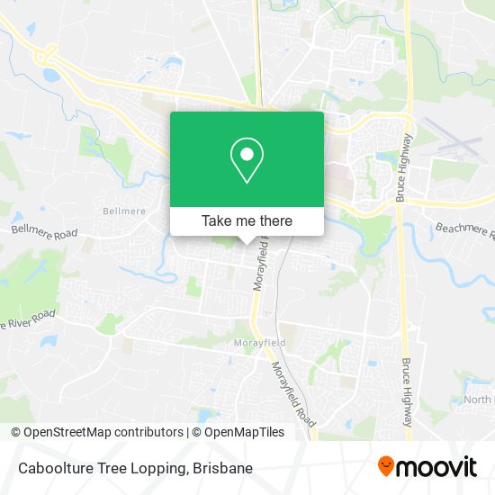 Caboolture Tree Lopping map