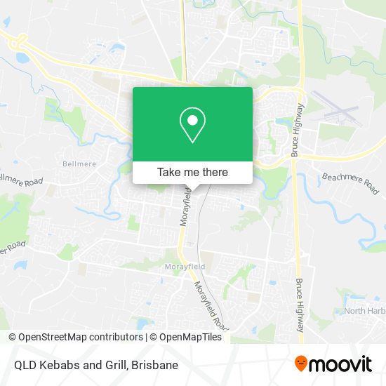QLD Kebabs and Grill map