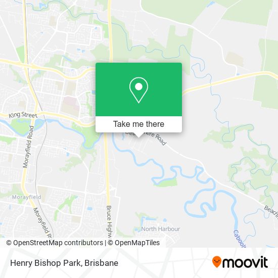 Henry Bishop Park map