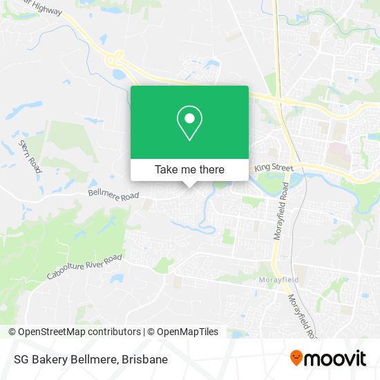 SG Bakery Bellmere map
