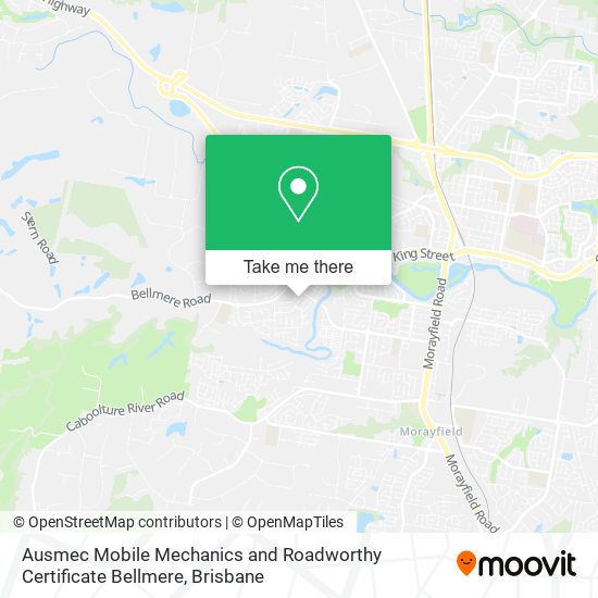 Ausmec Mobile Mechanics and Roadworthy Certificate Bellmere map