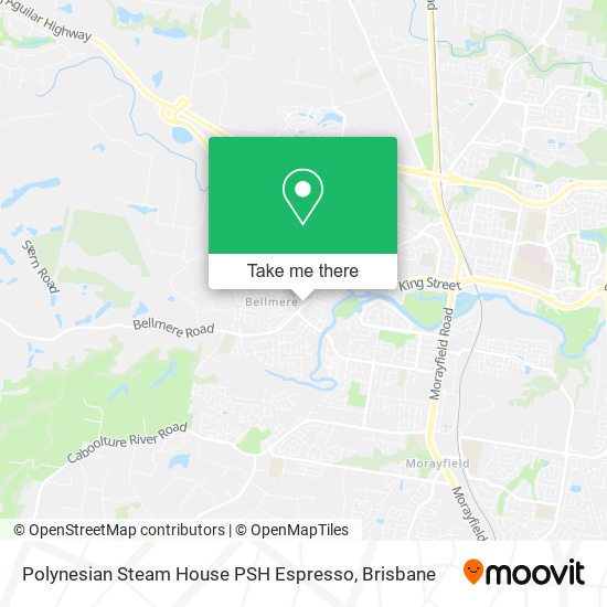 Polynesian Steam House PSH Espresso map