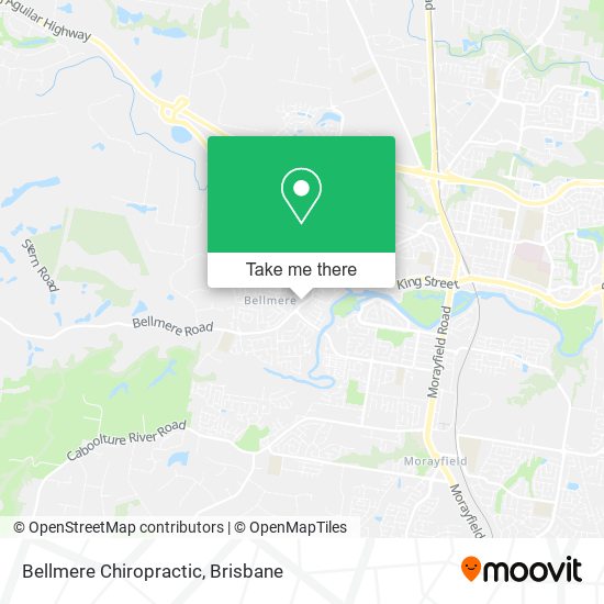 Bellmere Chiropractic map
