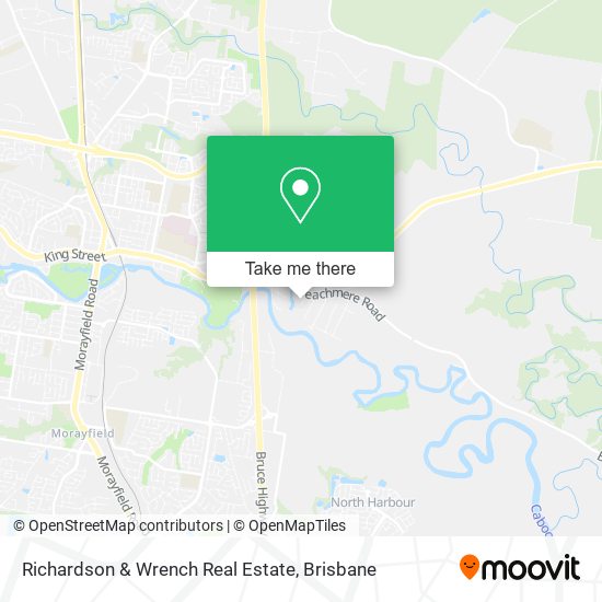 Richardson & Wrench Real Estate map