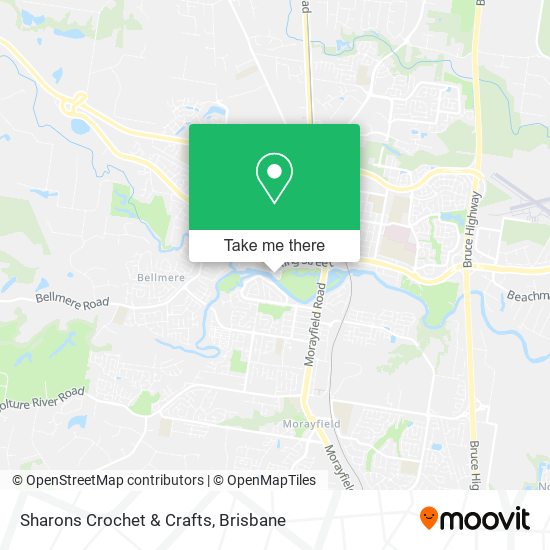 Sharons Crochet & Crafts map