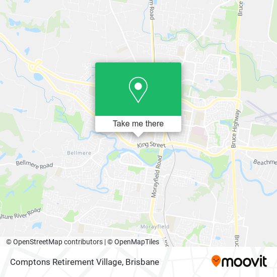 Comptons Retirement Village map