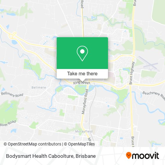 Bodysmart Health Caboolture map
