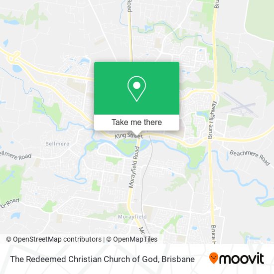 The Redeemed Christian Church of God map