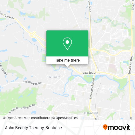 Ashs Beauty Therapy map