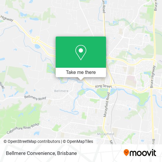 Bellmere Convenience map