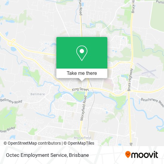 Octec Employment Service map