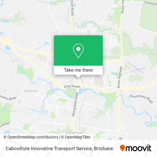 Caboolture Innovative Transport Service map