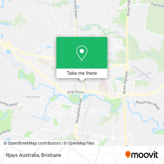 Rjays Australia map