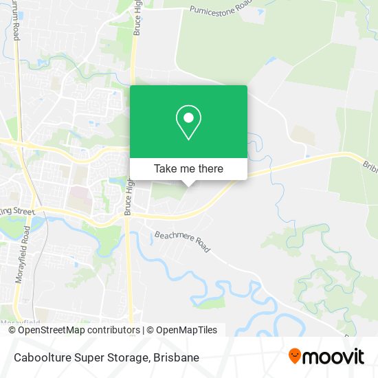 Caboolture Super Storage map