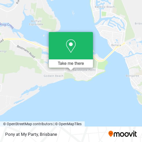 Pony at My Party map