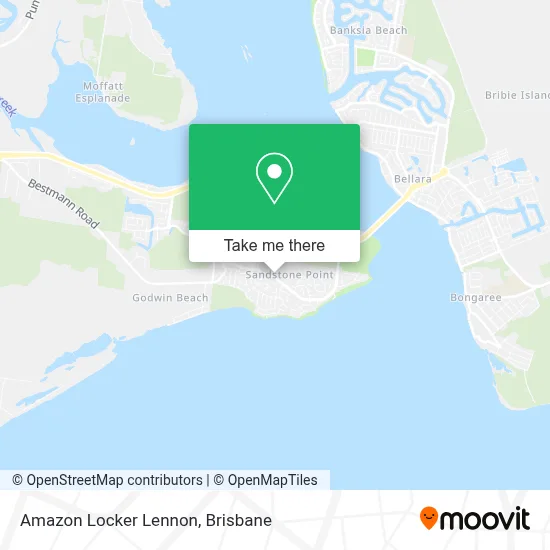 Mapa Amazon Locker Lennon