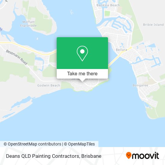 Deans QLD Painting Contractors map