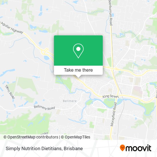 Simply Nutrition Dietitians map