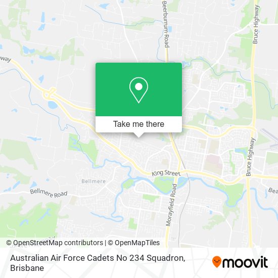Australian Air Force Cadets No 234 Squadron map