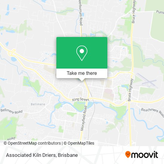 Associated Kiln Driers map