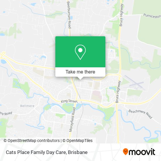 Cats Place Family Day Care map