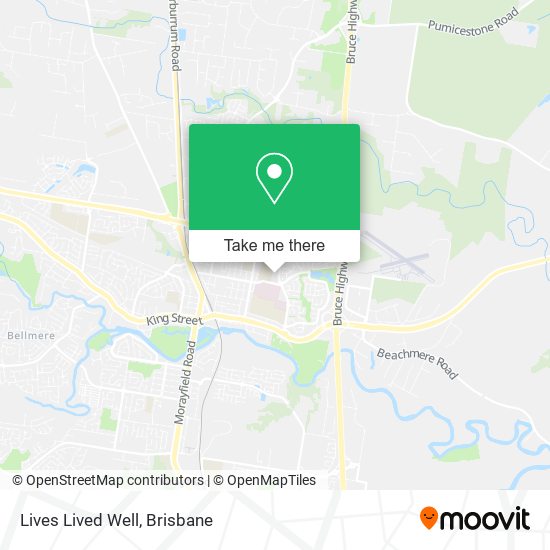 Lives Lived Well map