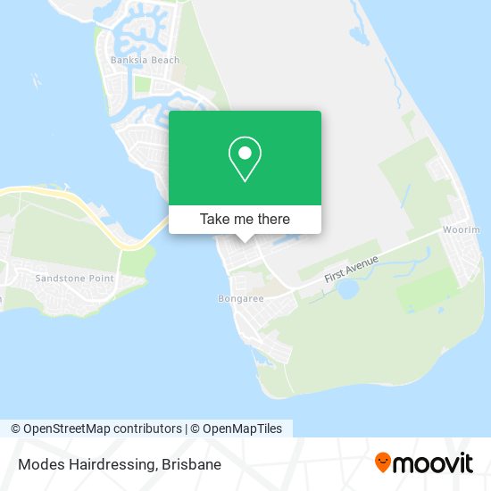 Modes Hairdressing map