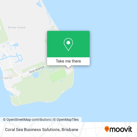 Coral Sea Business Solutions map