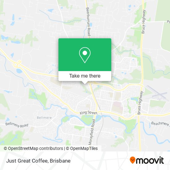 Just Great Coffee map