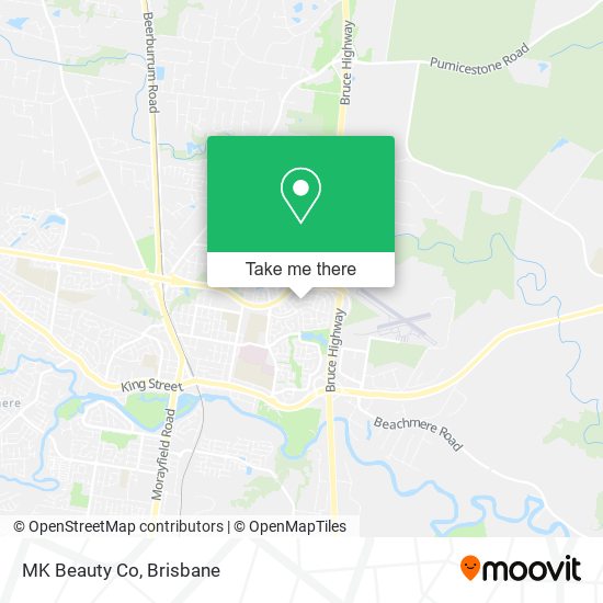 MK Beauty Co map
