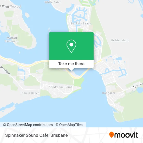 Spinnaker Sound Cafe map