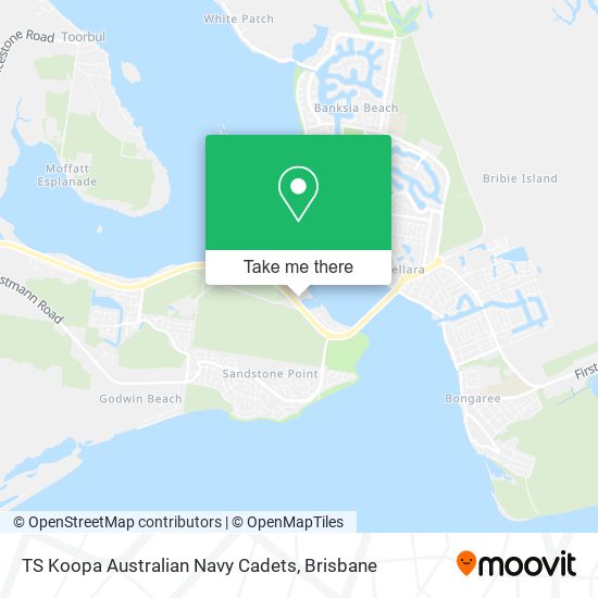 TS Koopa Australian Navy Cadets map
