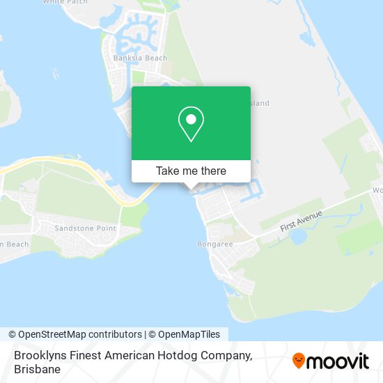 Brooklyns Finest American Hotdog Company map