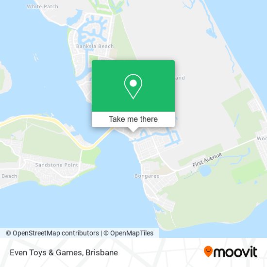 Even Toys & Games map