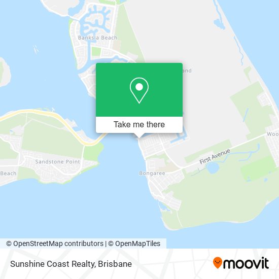 Sunshine Coast Realty map