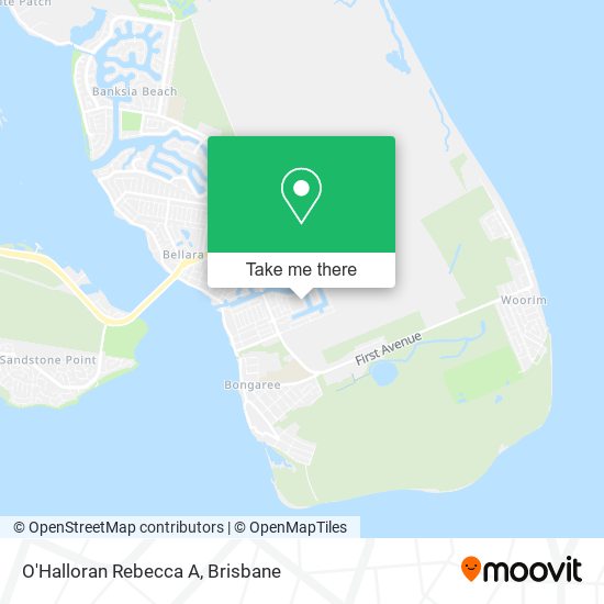 O'Halloran Rebecca A map