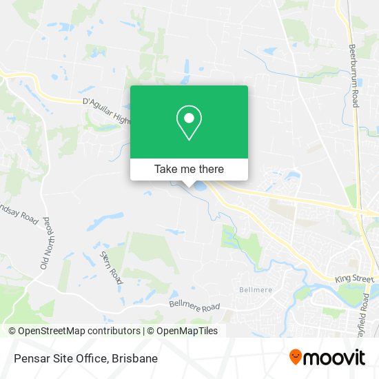 Pensar Site Office map
