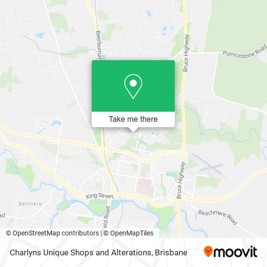 Charlyns Unique Shops and Alterations map
