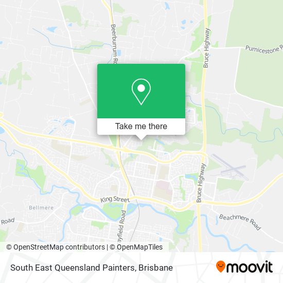 South East Queensland Painters map