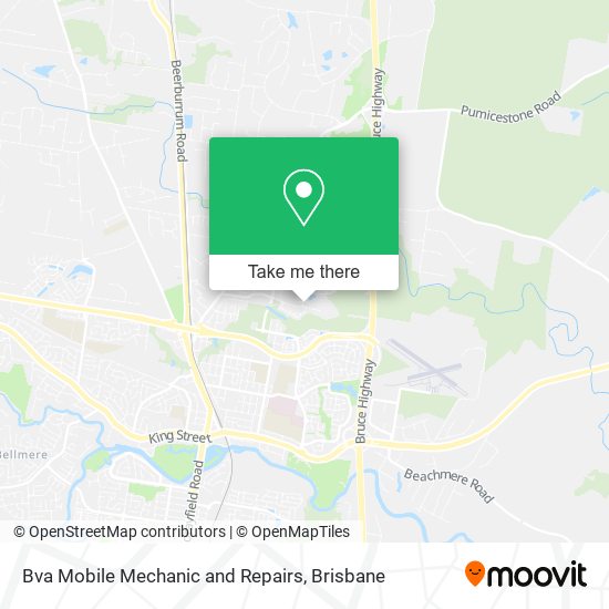 Bva Mobile Mechanic and Repairs map