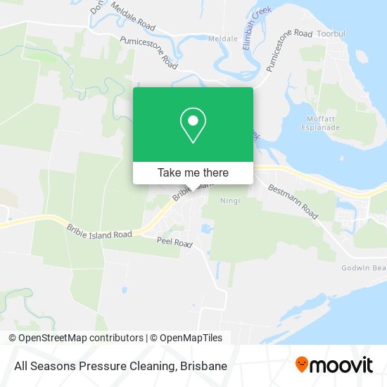 All Seasons Pressure Cleaning map